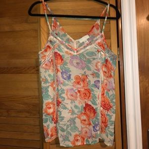 Plus Size Floral Tank Top